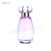 Gradient Pink Crystal Perfume Bottle for Women